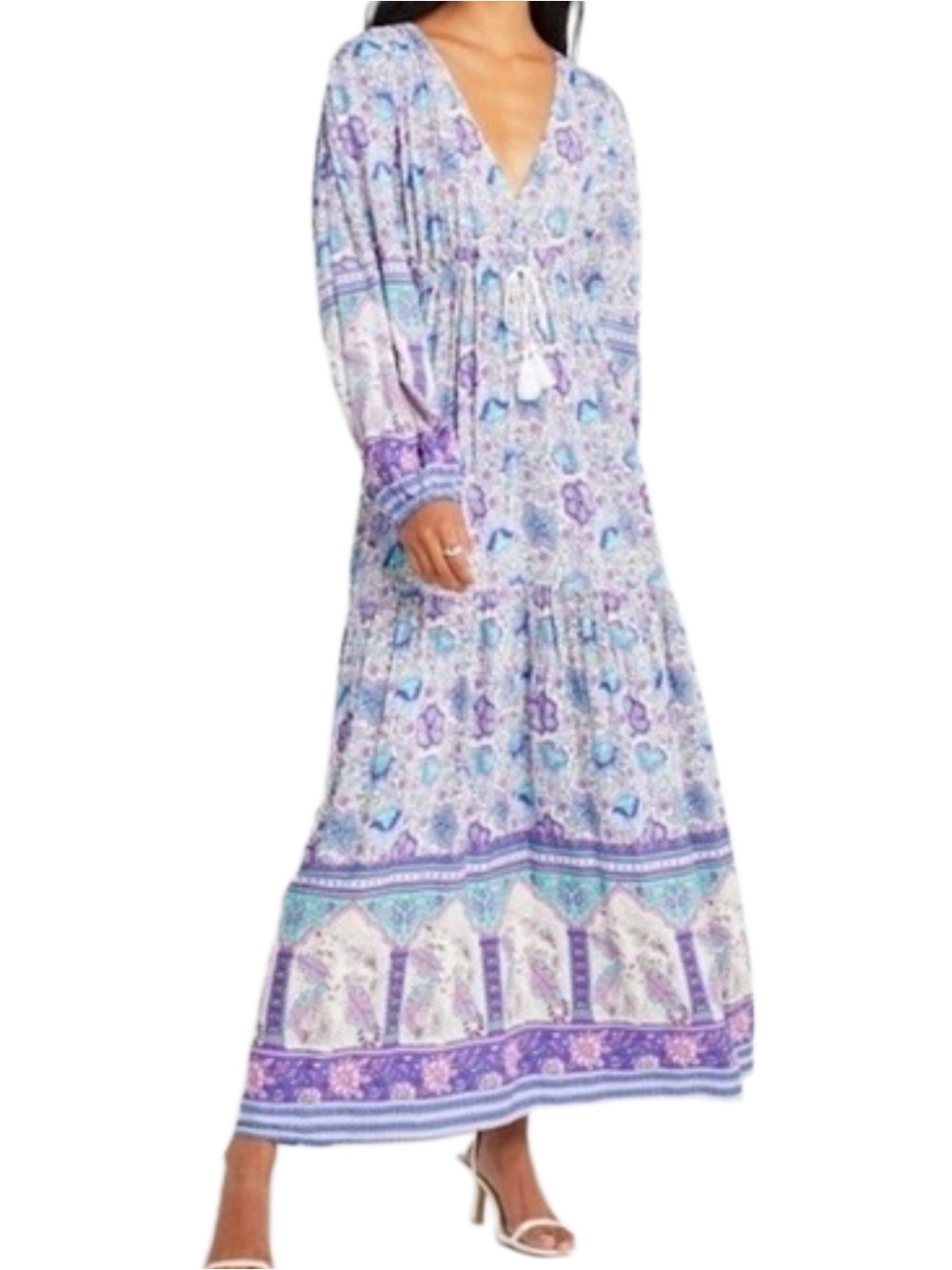 Few Moda Floral Boho Maxi Dress
